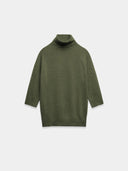 Grey turtleneck short sleeve