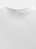 Light Grey Cozy Chic 3/4 Sleeve Relaxed Cotton Tee