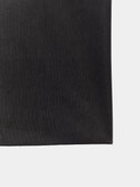 Black Midnight Elegance Midi Dress