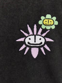 Black T-shirt with print