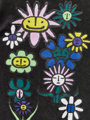 Black T-shirt with print