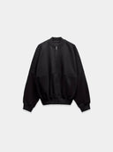 Black sweater with zipper