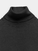 Grey turtleneck short sleeve