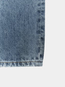 Mid-rise jeans with straight-leg