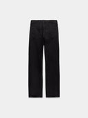 Mid-rise jeans with straight-leg