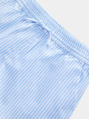 Black Tie-Detail Shorts