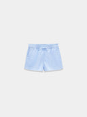 Black Tie-Detail Shorts