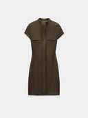 Green cargo dress