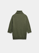 Green turtleneck short sleeve