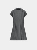 Grey Charm Polo Dress