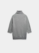 Grey turtleneck short sleeve