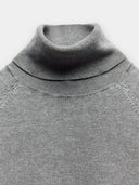 Green turtleneck short sleeve