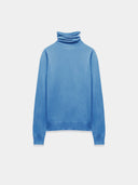 Lightblue turtleneck