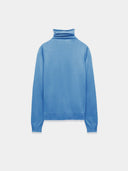 Lightblue turtleneck
