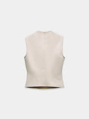Natural high neck top