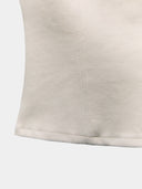 Natural high neck top