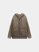 Oversized knit pullover