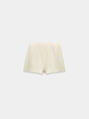 White Linen Shorts
