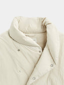 White PaddedFold Jacket