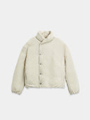 White PaddedFold Jacket