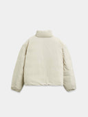 White PaddedFold Jacket