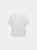 White basic essential t-shirt