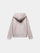 White hooded sweatshirt