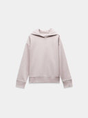 White hooded sweatshirt