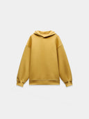 Yellow oversized hoodie